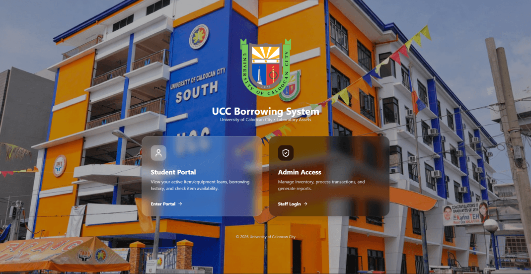 UCC Borrowing System preview